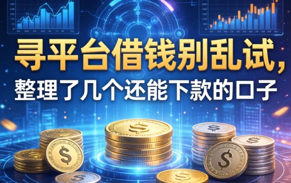 寻平台借钱别乱试，整理了几个还能下款的口子