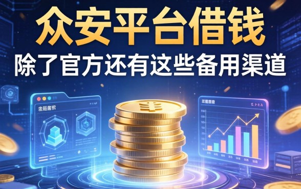 众安平台借钱：除了官方还有这些备用渠道