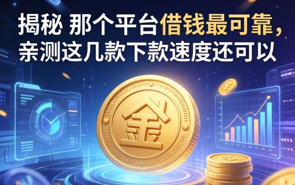 揭秘在那个平台借钱最可靠，亲测这几款下款速度还可以