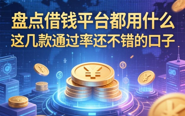 盘点借钱平台都用什么，这几款通过率还不错的口子