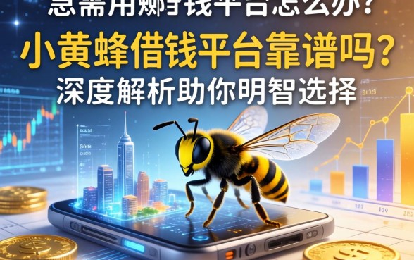 急需用钱怎么办？小黄蜂借钱平台靠谱吗？深度解析助你明智选择