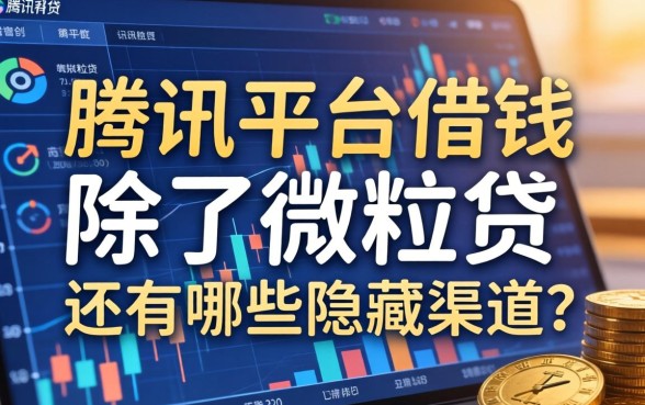 腾讯平台借钱：除了微粒贷还有哪些隐藏渠道？