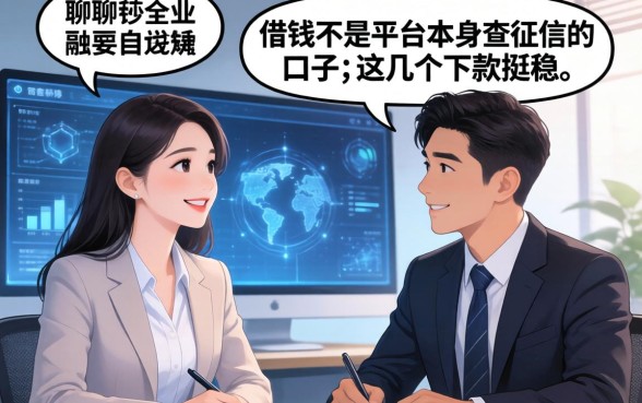 聊聊那些借钱不是平台本身查征信的口子，这几个下款挺稳