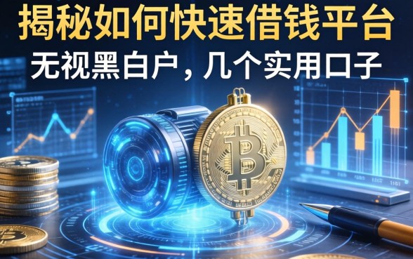 揭秘如何快速借钱平台：无视黑白户的几个实用口子