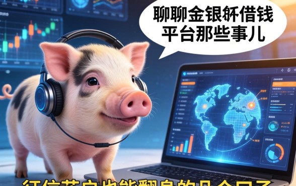 聊聊金银猪借钱平台那些事儿，征信花户也能翻身的几个口子