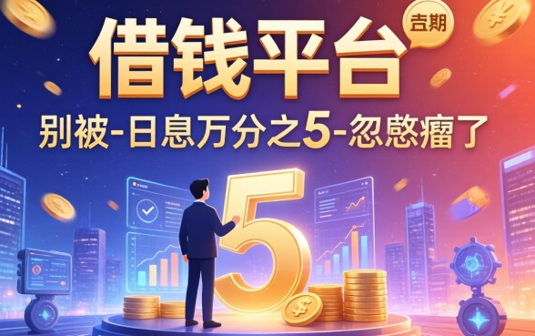 借钱平台广告讲解：别被-日息万分之五-忽悠瘸了