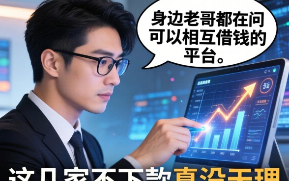 身边老哥都在问可以相互借钱的平台，这几家不下款真没天理