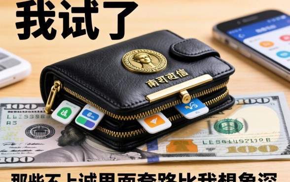 我试了南亚钱包和那些不上诚信平台的软件，发现这里面的套路比我想象的深