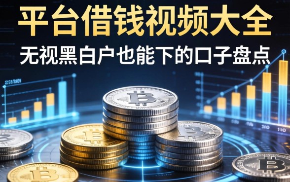 平台借钱视频大全：无视黑白户也能下的口子盘点