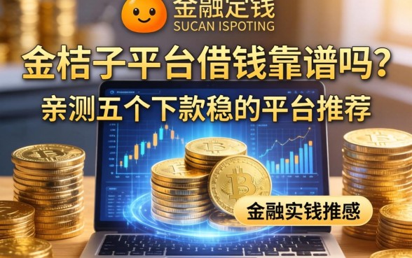 金桔子平台借钱靠谱吗？亲测五个下款稳的平台推荐