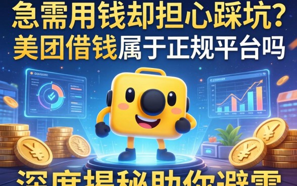 急需用钱却担心踩坑？美团借钱属于正规平台吗？深度揭秘助你避雷