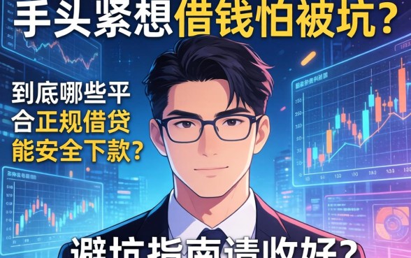 手头紧想借钱怕被坑？到底哪些平台正规借钱能安全下款？这篇避坑指南请收好