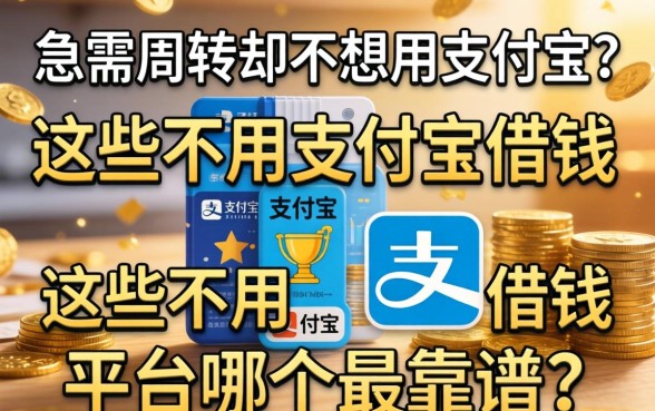 急需周转却不想用支付宝？这些不用支付宝借钱的平台哪个最靠谱？