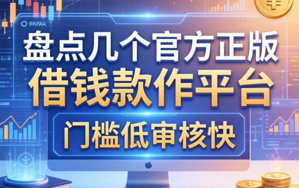 盘点几个官方正版借钱软件平台，门槛低审核快