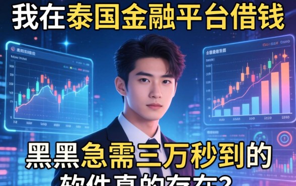 我在泰国金融平台借钱的经历，黑户急需三万秒到的软件真的存在吗