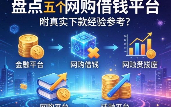 盘点五个网购借钱平台，附真实下款经历参考