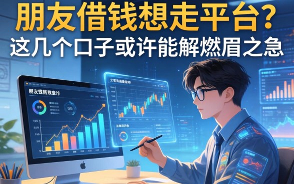 朋友借钱想走平台?这几个口子或许能解燃眉之急