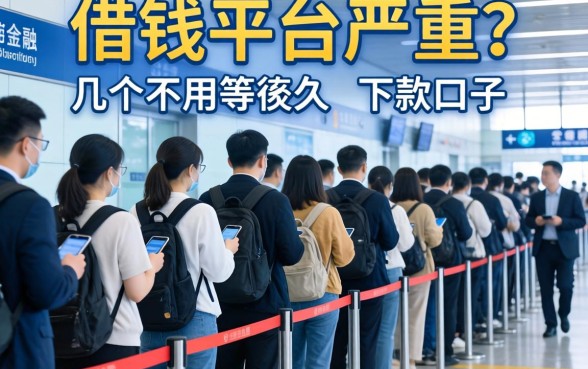 借钱平台排队严重？分享几个不用等太久的下款口子