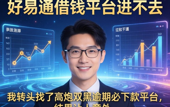 好易通借钱平台进不去，我转头找了高炮双黑逾期必下款平台，结果让人意外