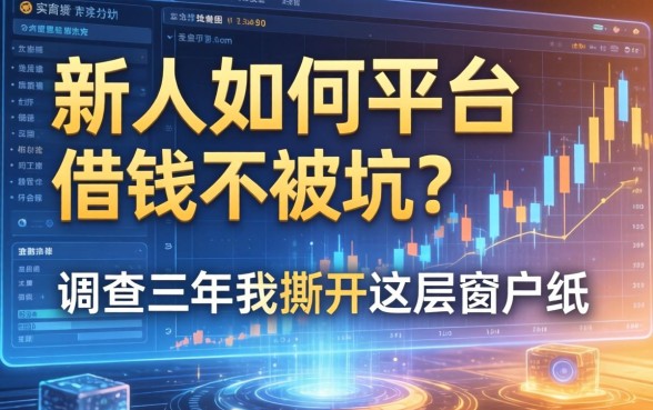 新人如何平台借钱不被坑？调查三年我撕开这层窗户纸
