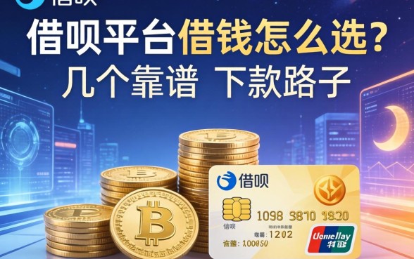 借呗平台借钱怎么选？整理了几个靠谱的下款路子