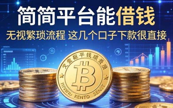 精简平台能借钱：无视繁琐流程，这几个口子下款很直接