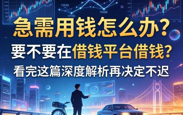 急需用钱怎么办？要不要在借钱平台借钱？看完这篇深度解析再决定不迟
