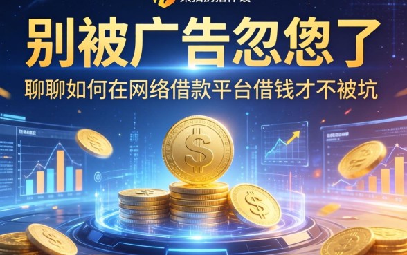 别被广告忽悠了，聊聊如何在网络借款平台借钱才不被坑