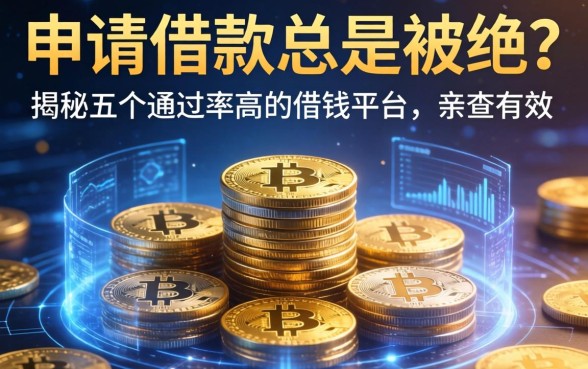 申请借款总是被拒？揭秘五个通过率高的借钱平台，亲测有效
