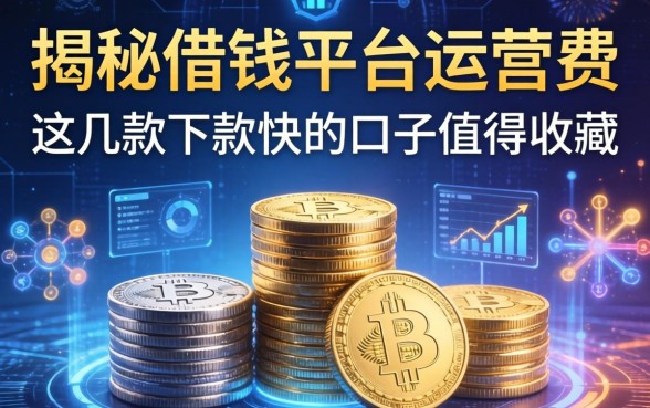 揭秘借钱平台运营费，这几款下款快的口子值得收藏