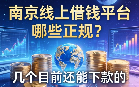 南京线上借钱平台哪些正规？整理了几个目前还能下款的