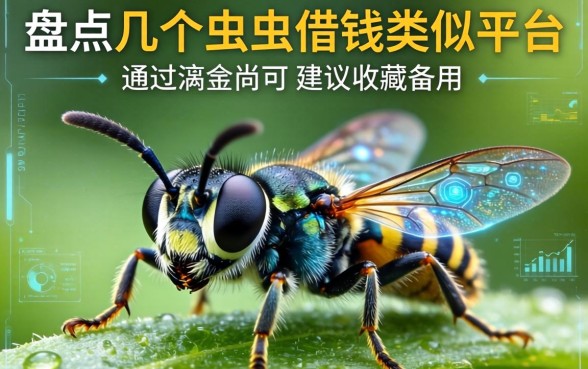 盘点几个虫虫借钱类似平台，通过率尚可建议收藏备用