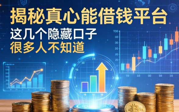 揭秘真心能借钱平台：这几个隐藏口子很多人不知道