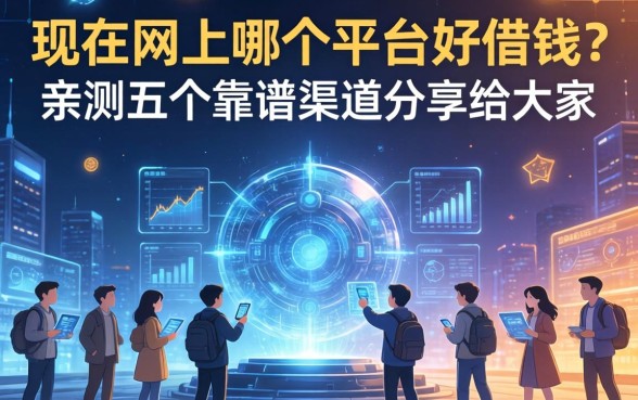 现在网上哪个平台好借钱？亲测五个靠谱渠道分享给大家