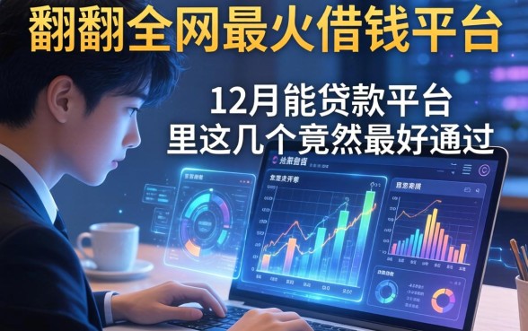 我翻了全网最火借钱平台，发现12月能贷款的平台里这几个竟然最好通过