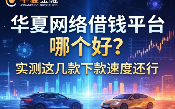 华夏网络借钱平台哪个好？实测这几款下款速度还行