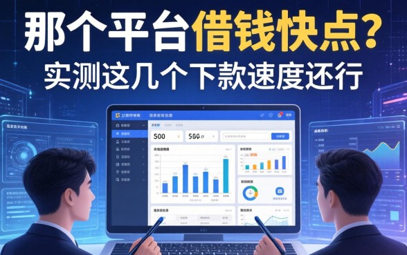 那个平台借钱快点？实测这几个下款速度还行