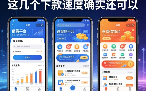盘点不同的借钱平台，这几个下款速度确实还可以