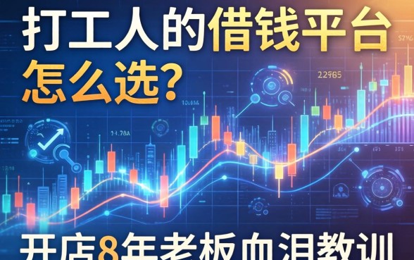 打工人的借钱平台怎么选？开店8年老板的血泪教训