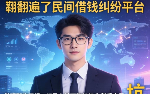 我翻遍了民间借钱纠纷平台，发现那些无视一切是人就下款的软件背后全是坑