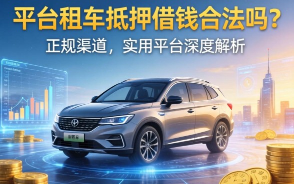 平台租车抵押借钱合法吗？正规渠道与实用平台深度解析