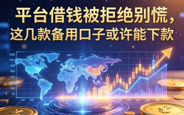 平台借钱被拒别慌，这几款备用口子或许能下款