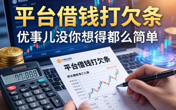 平台借钱打欠条，这事儿没你想得那么简单