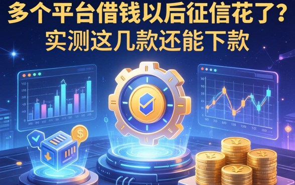 多个平台借钱以后征信花了？实测这几款还能下款