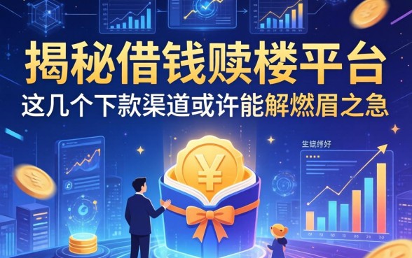 揭秘借钱赎楼平台：这几个下款渠道或许能解燃眉之急