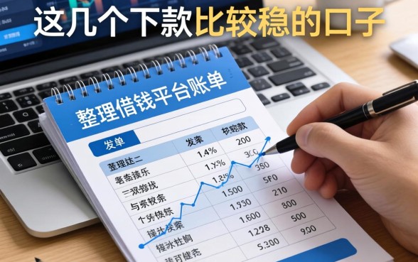 整理借钱平台账单发现这几个下款比较稳的口子