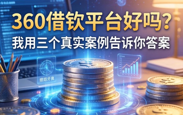 360借钱平台好吗？我用三个真实案例告诉你答案