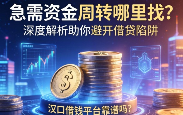 急需资金周转哪里找？汉口借钱平台靠谱吗？深度解析助你避开借贷陷阱