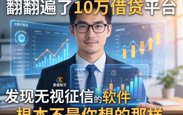我翻遍了10万借钱平台，发现无视征信的软件根本不是你想的那样