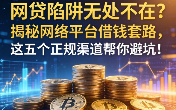 网贷陷阱无处不在？揭秘网络平台借钱套路，这五个正规渠道帮你避坑！